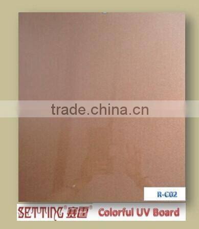 China Supplier of High gloss uv mdf in 4*8ft uv panel