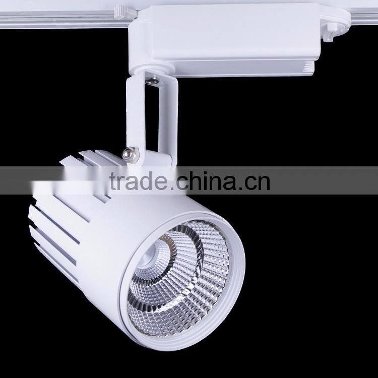 European popular AC85-277V 30w led tracking light/led spotlight