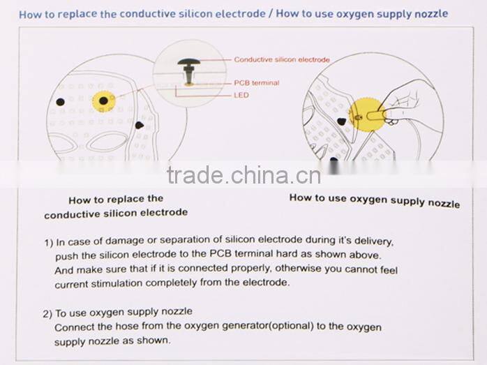 Big sale Charcoal micro-rent Led skin rejuvenation mask LED facial neck mask with CE