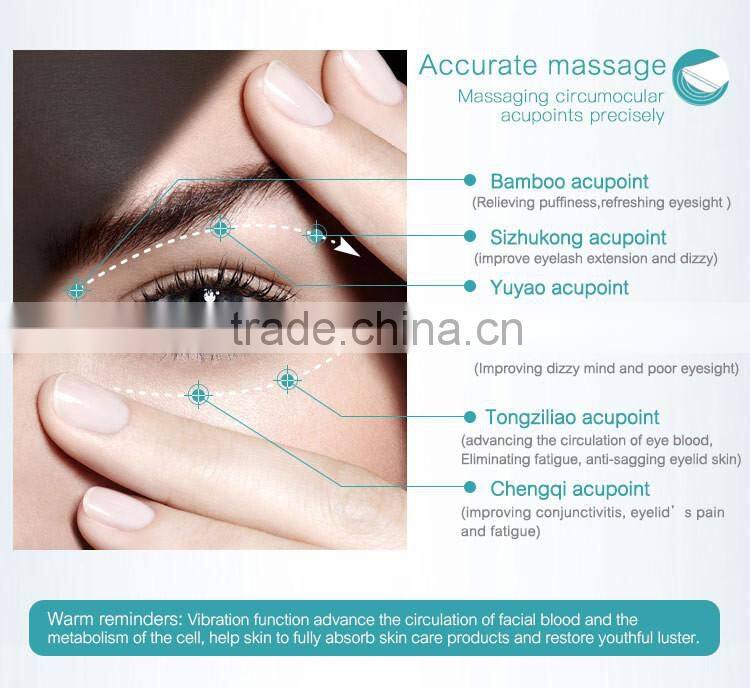 Ms.W China Wholesale Promotional Gift Best Home Use Electric Vibration Eye Care Sonic Ionic Infusion Massager