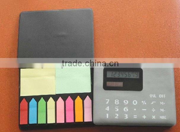 8 Digital solar cell gift Calculator with Momo/ calculator