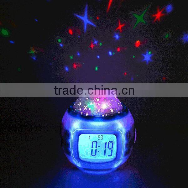 star projector alarm clock