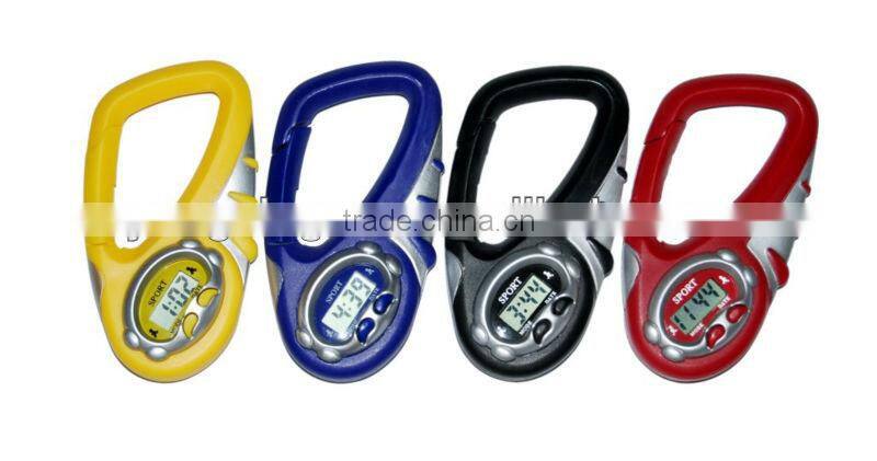 promotional digital keychain stopwatch & alarm with clip
