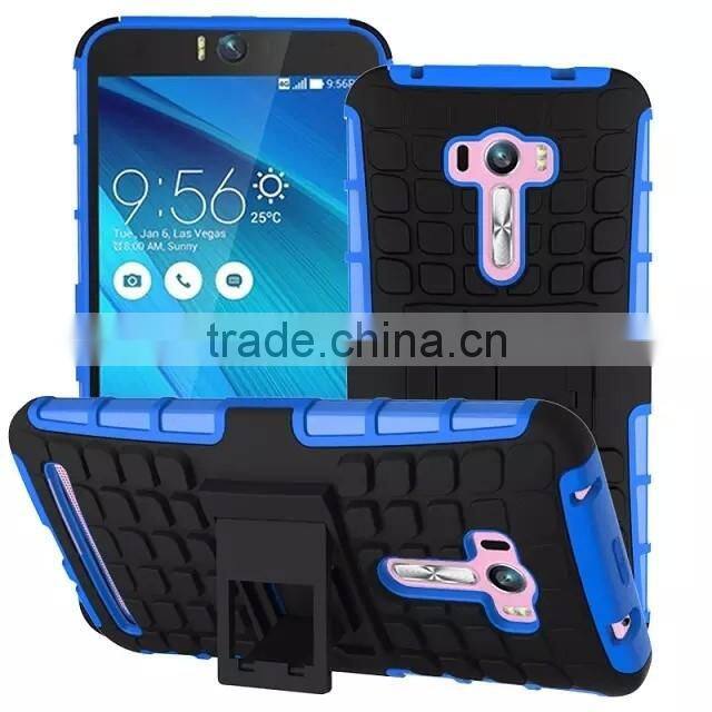 For Asus Zenfone Selfie ZD500KL ZD551KL Case Armor Heavy Duty Hybrid Rugged TPU Impact Kickstand Cover ShockProof