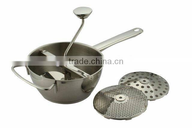 stainless steel food mill