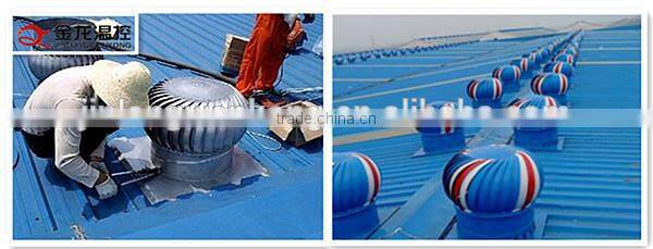JINLONG Roof Mounting Non-Power Fan For Industrial