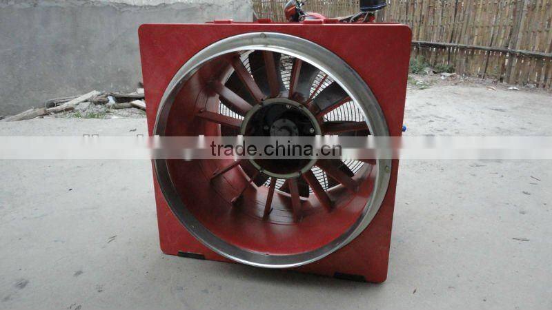 pneumatic fan for emergency situation