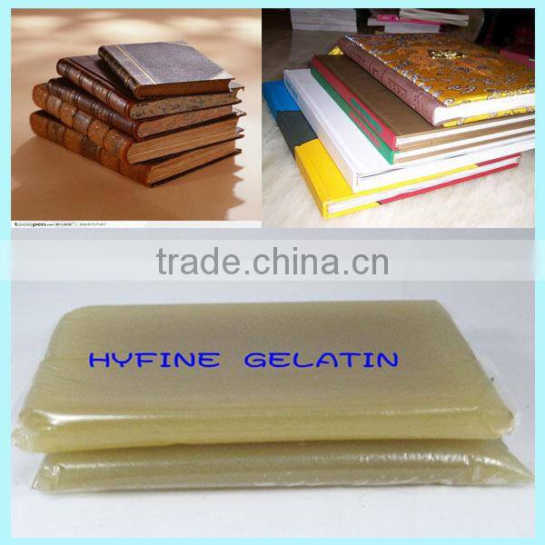 animal jelly glue with high viscosity for bookbinding