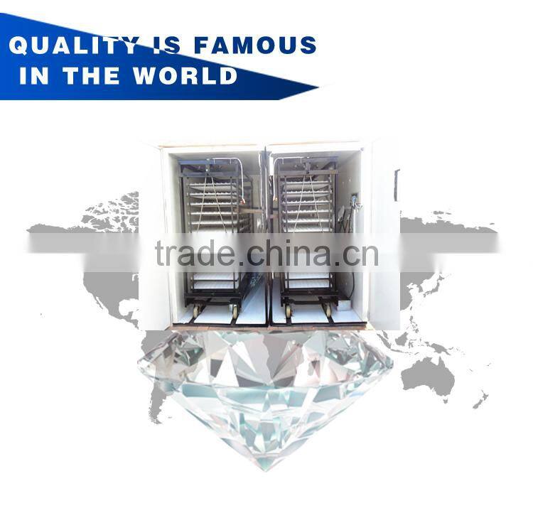 98% Hatching rate Full automatic industrial love birds egg incubator CE approved