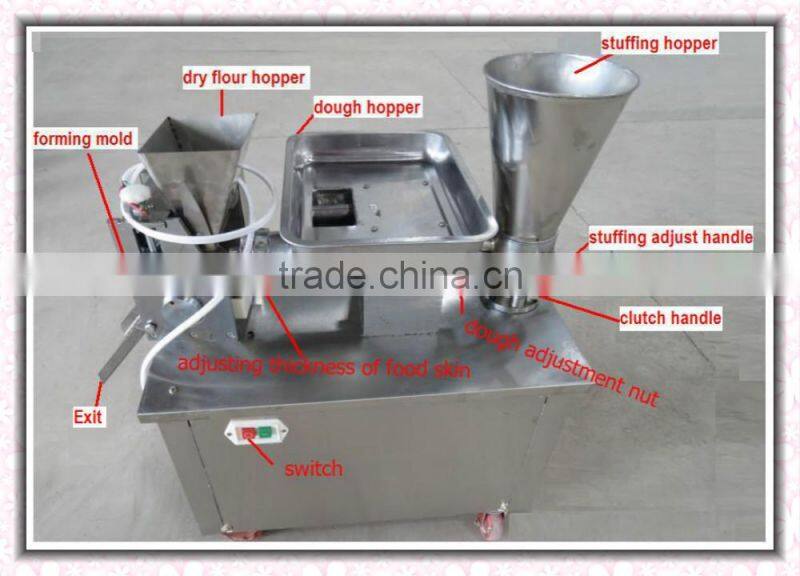 2016 BV 7200pcs/hour stainless steel automatic dumplings maker (0086-13607671192)