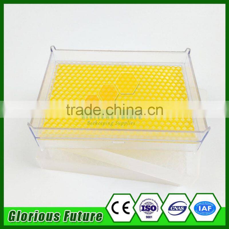 Beekeeping plastic honey storage box/comb honey box/honey cassette from China