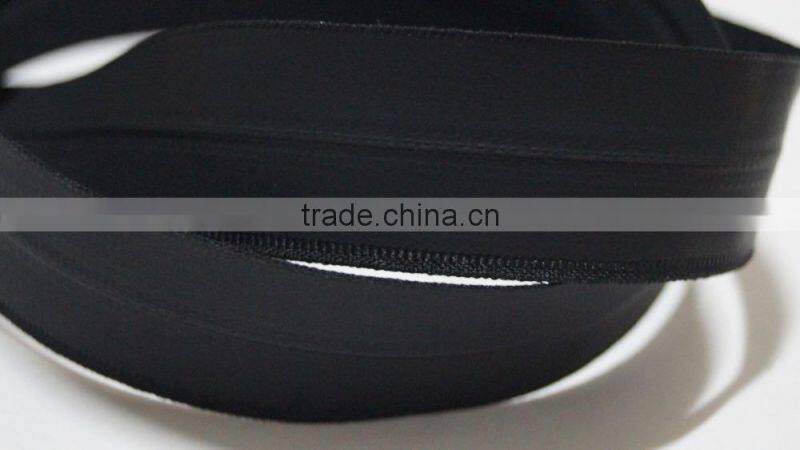 Customized Black Nylon #3 Black Waterproof zipper Open End Zip 76cm(30inch),Closed Zip15cm(6inch)