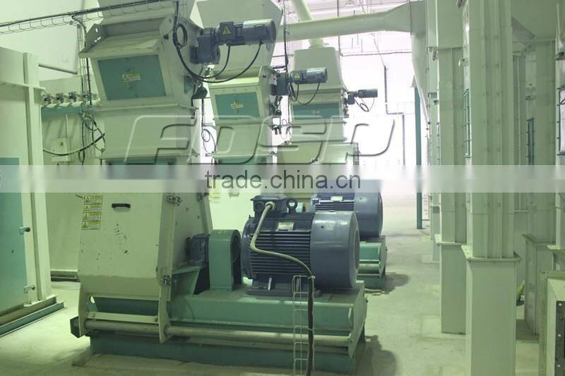 Grain Pelleting equipment 10tph feed pellet mill plant for livestock dairy