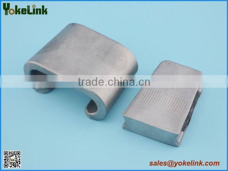 Aluminum alloy wedge conductor for AAAC and ACSR