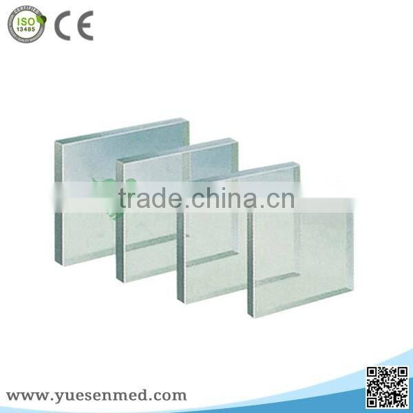 top quality medical radiography CT room x ray radiation protection glass
