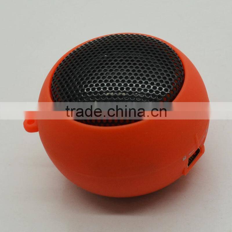 Portable laptop mini speaker USB Digital MP3 Player support HiFi U disk TF card LCD FM Radio LED light mini speaker