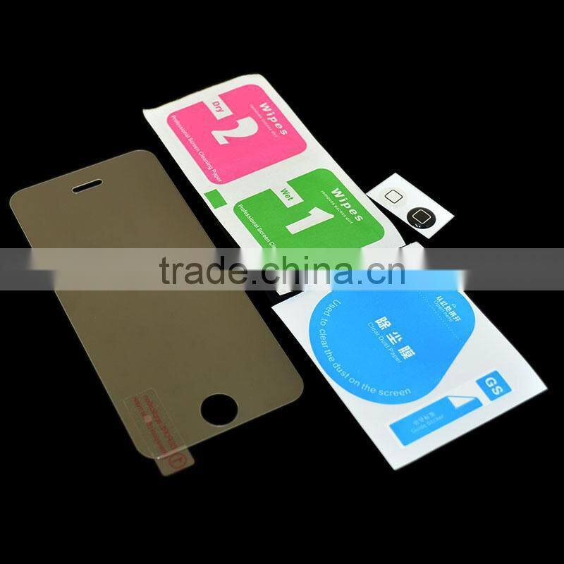 Explosion proof Tempered Glass Screen Protector film for iPhone 6 5 iphone 6 plus samsung S5 S4 note 3 4 tempered glass film