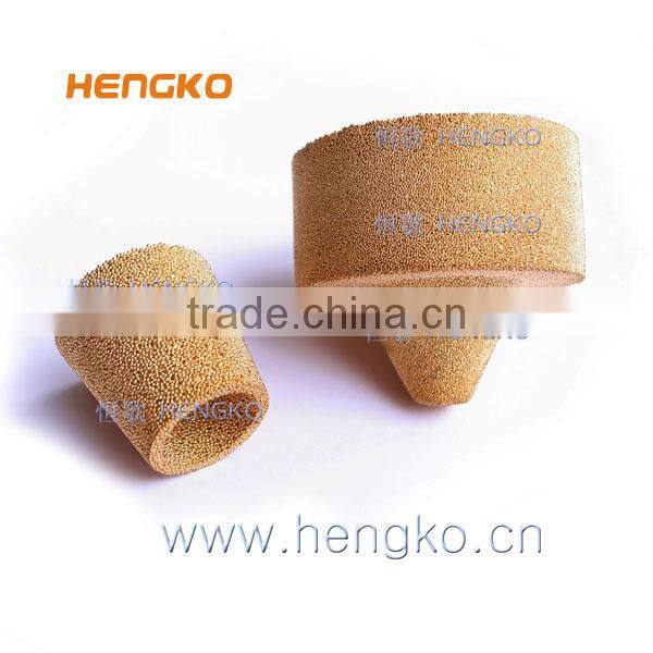 Sintered copper perforated Metal Filter Cap