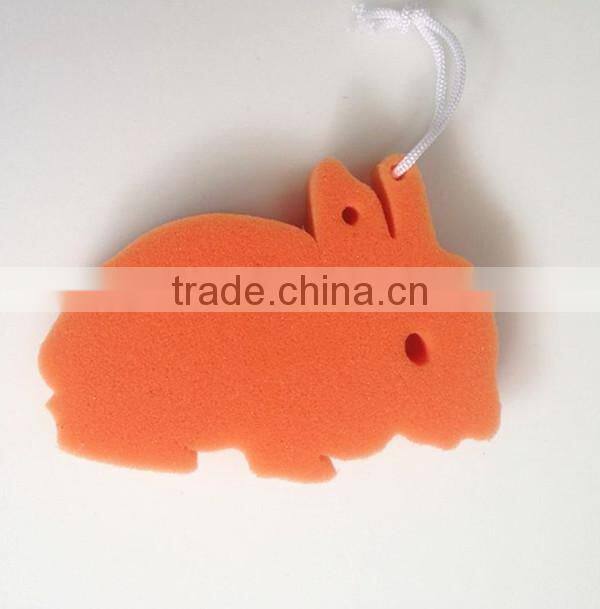 hot sale baby bath sponge /animal shape bath sponge