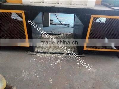 Automatic type 25 blades Waste plastic two shaft shredder machine