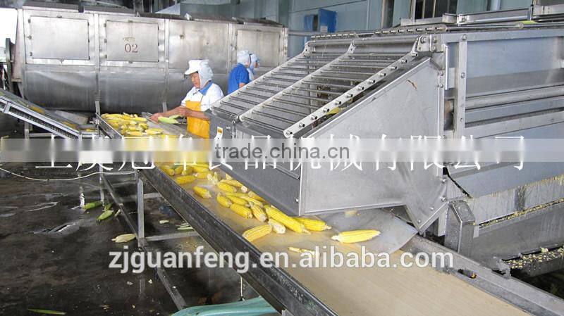 fruits and vegetables quick freezing production processing line