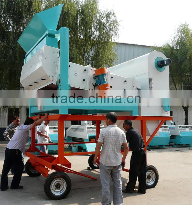 high efficiency movable sunflower seed cleaning equipment for sale