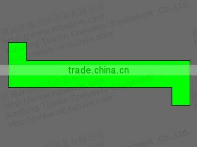 Z-type Polyethylene Wearstrip for Plastic Modular Belt