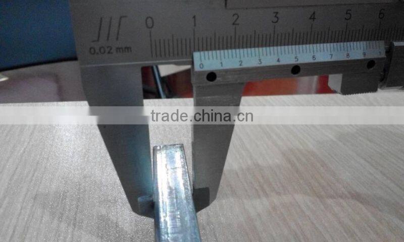 i shape metal for reinforced plastic pallet