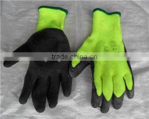 Latex Rubber Coated Palm Working Labor Gloves