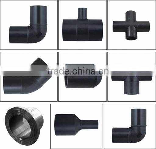 PN16 HDPE pipe fittings threaded PE