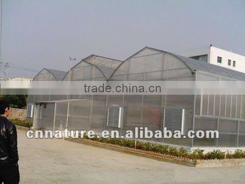 bulue plastic PC hollow sheet