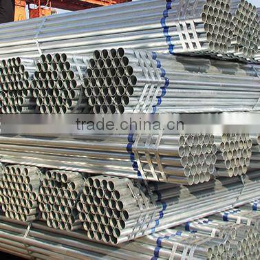 3"1.9mm Q195 hot dipped Zinc coated Round Steel Pipe for building