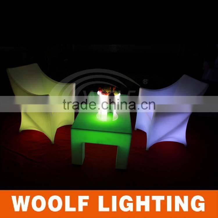 Light Up Colourfurl LED Banquet Decorative Furniture