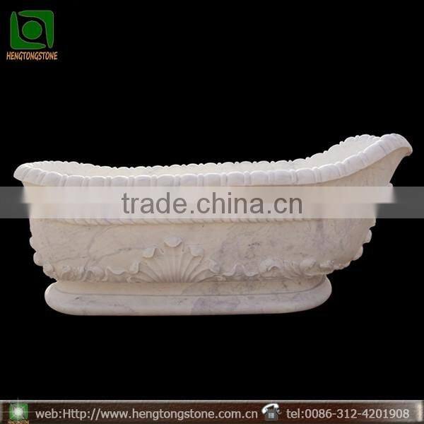 Handmade Solid Marble Freestanding Bathtub