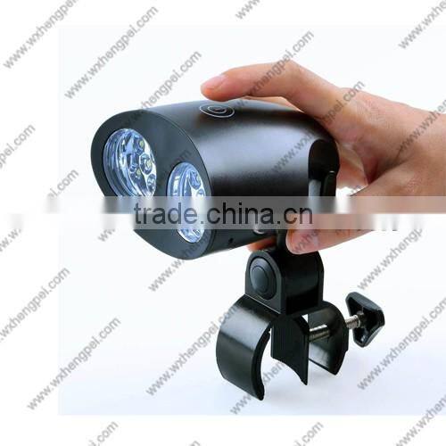 dimmable & 360 degree rotation hand-mounted LED BBQ grill light for cooking/camping/bike