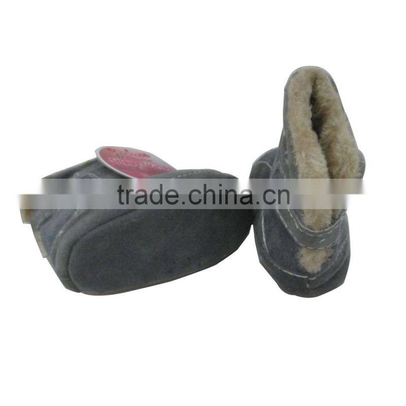 Trade assurance wholesale baby leather winter baby shoe