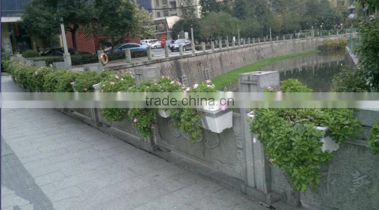 deck railing planters, fence hanging box planter