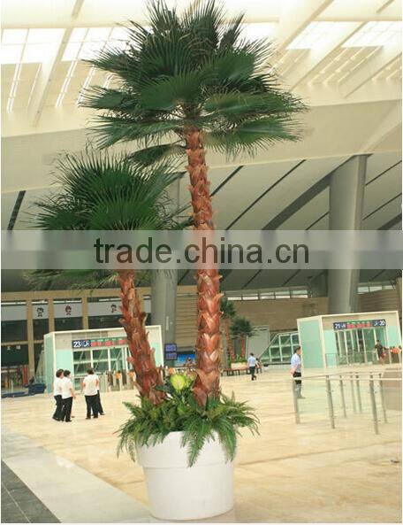 fake tree indoor/outdoor use factory wholesale decoration artificial palm tree