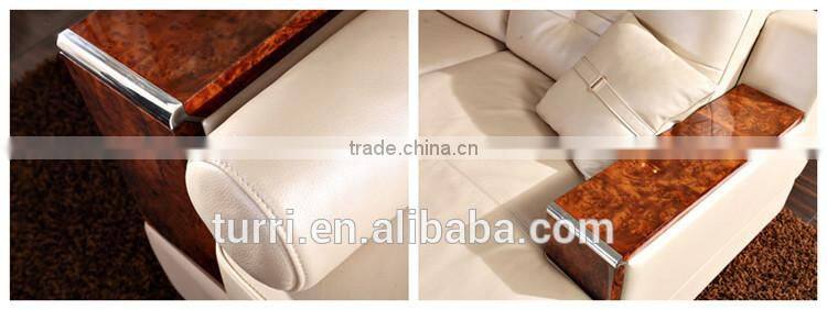 hot sale italy leather corner sofa for home furniture
