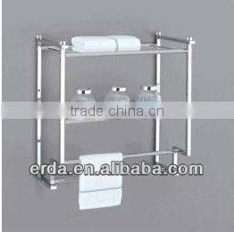 Organize It All Metro 2 Tier Wall Mounting Rack with Towel Bars