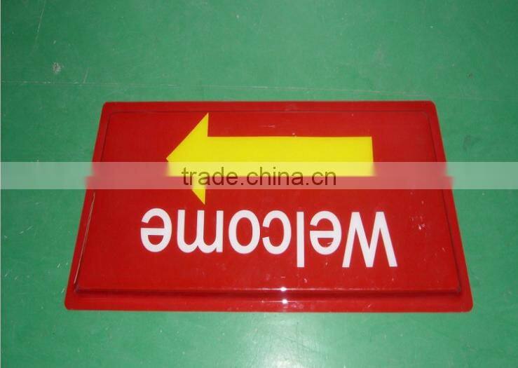 Logo print custom hotel outdoor advertisement board design and price