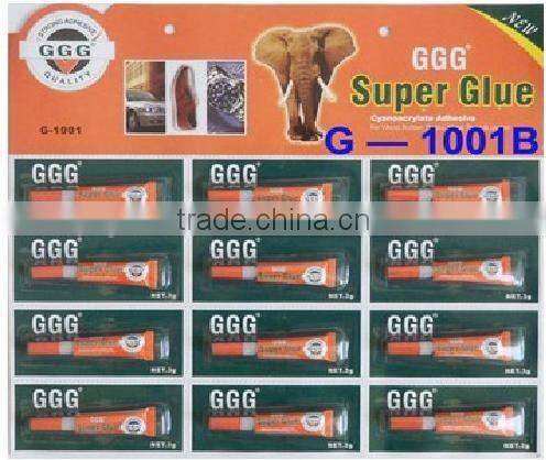 cheap Super Glue with cyanoacrylate adhesive