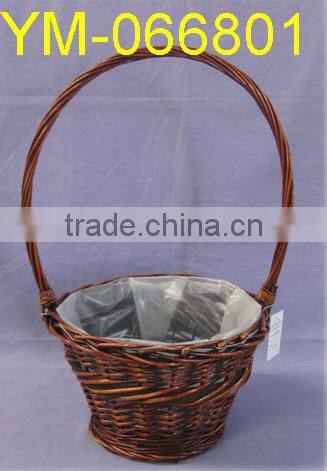 Small Honey Willow Basket