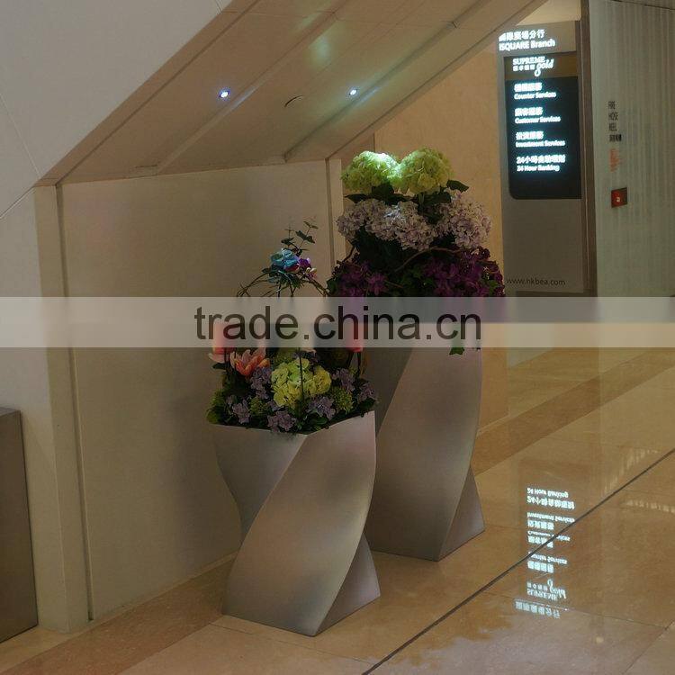 Strong and fashion FRP flower pot