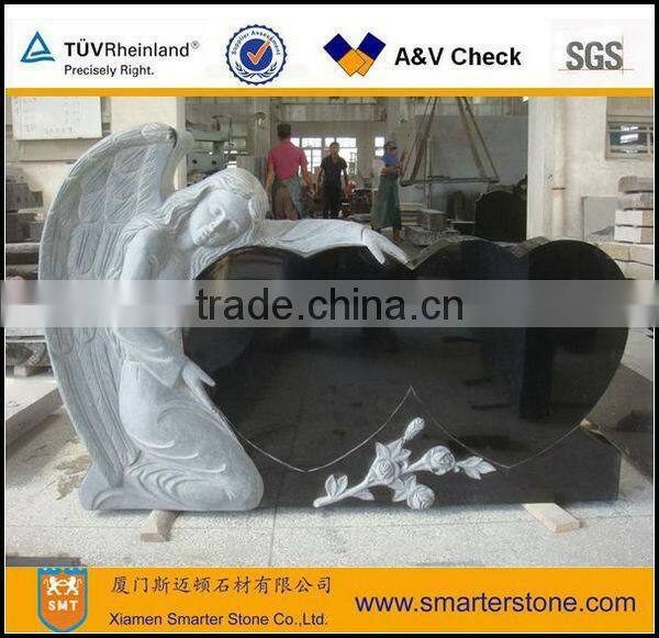 Dolphins Granite Headstone
