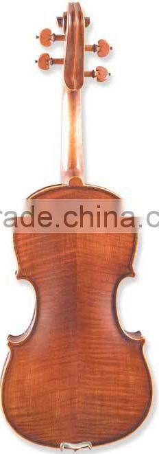 Handmade flame maple violin middle grade