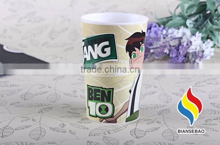 Food Grade Safe Custom Printed Plastic Cup Label Logo Sticker