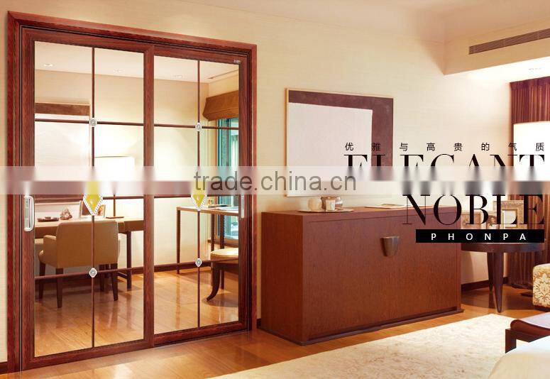 latest design wooden door interior door room door sliding hollow glass door(BG10-M482)