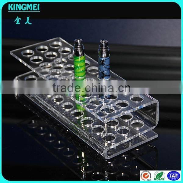 Detachable Acrylic E Cigarette Display Stand Perspex E Cigarette Counter Display Holder
