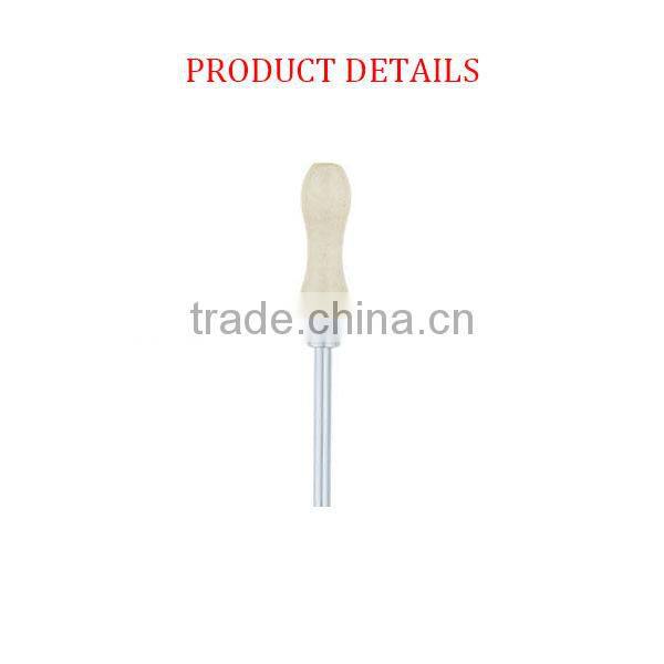 PROFESSIONAL HAND PAINT MIXER WOODEN HANDLE WITH CHROME PLATING PAINT MIXER FOR GERMANY MARKET